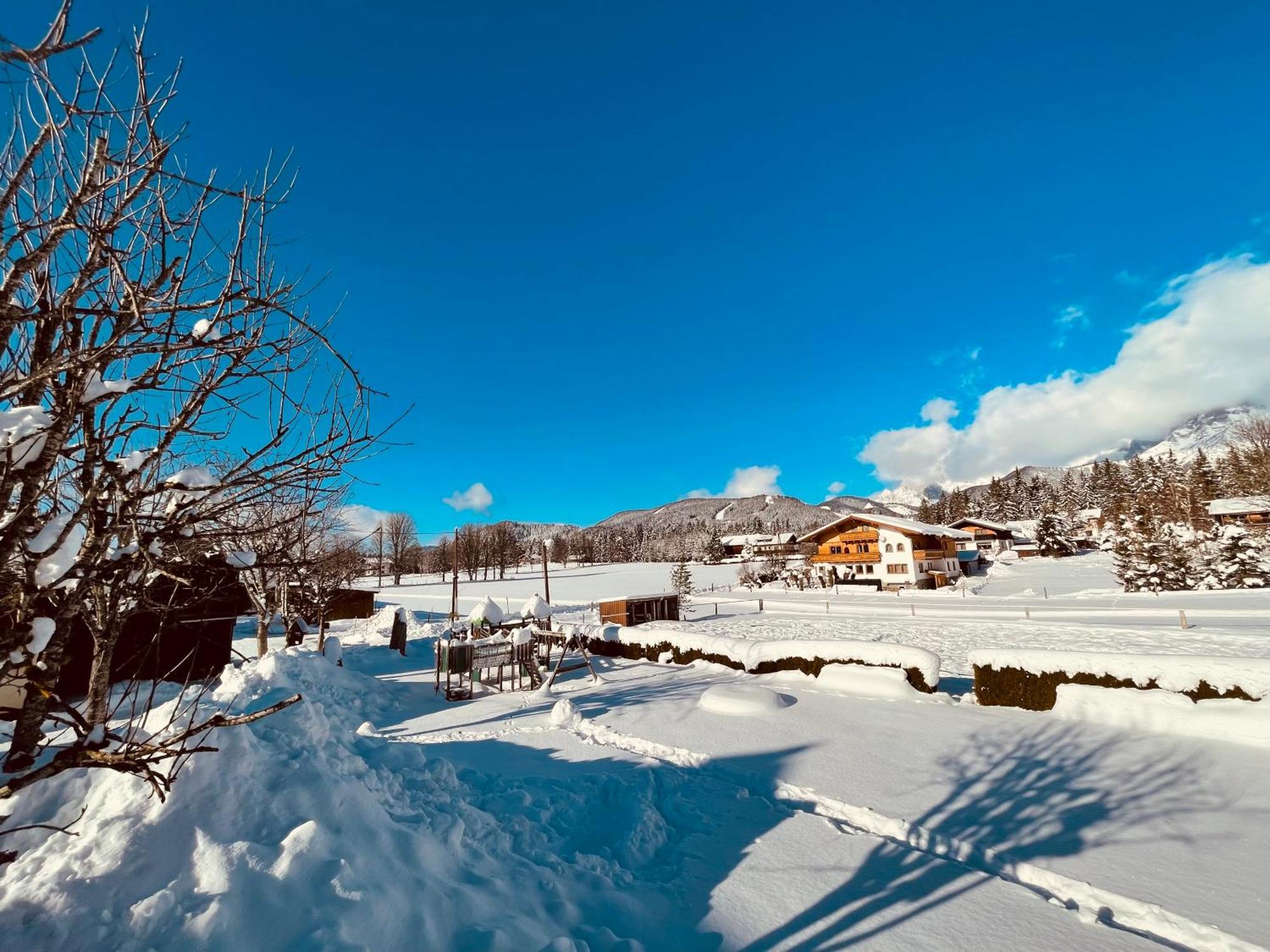 Pension Vorberghof- Bauernhofurlaub Ramsau am Dachstein Ngoại thất bức ảnh